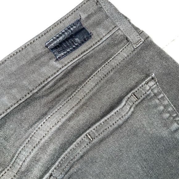 Military Green PAIGE Verdugo Ankle Jeans - Picture 8 of 8